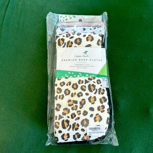 Copper Pearl 3 Pack Burp Cloth New